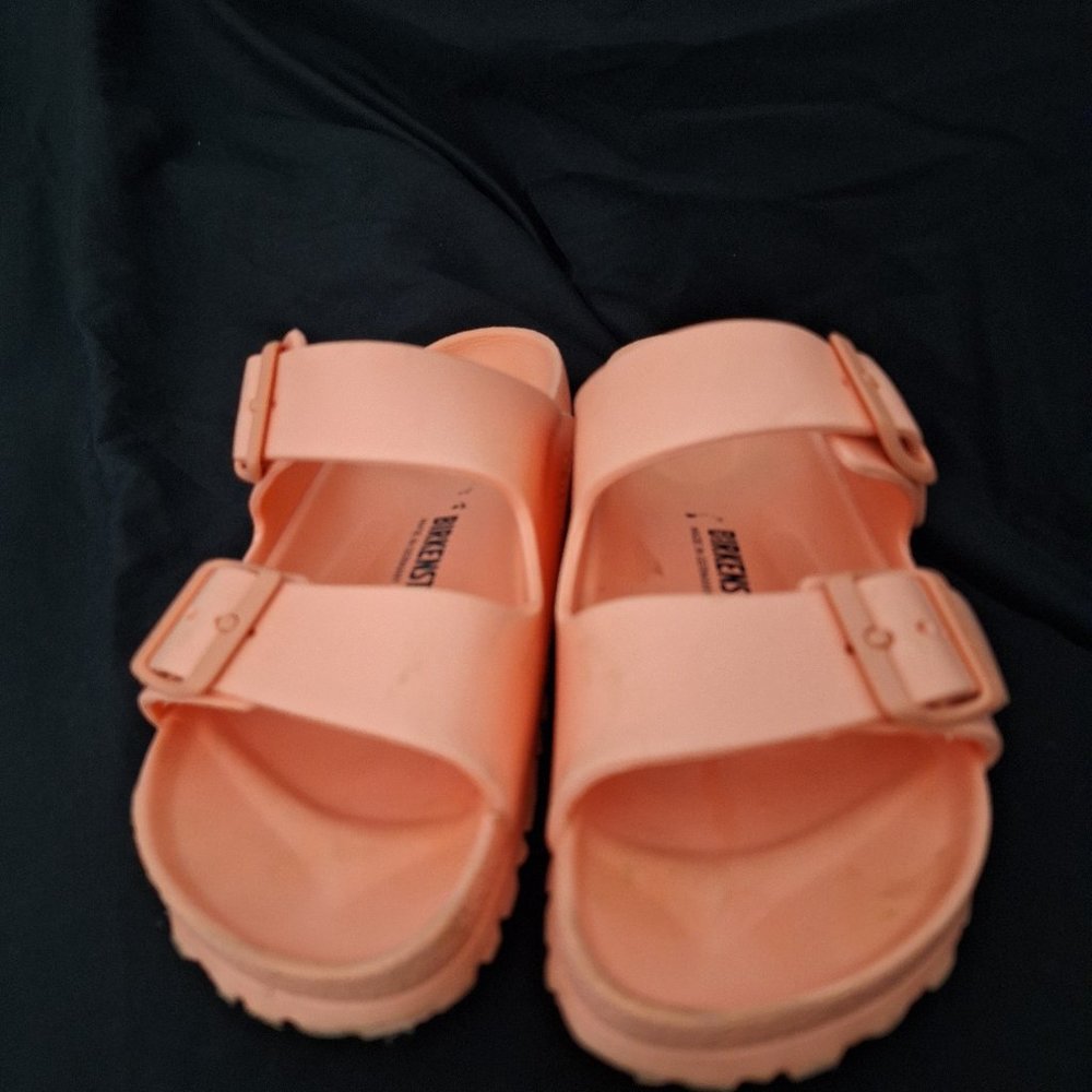 Women's Birkenstock Arizona - creamy orange
